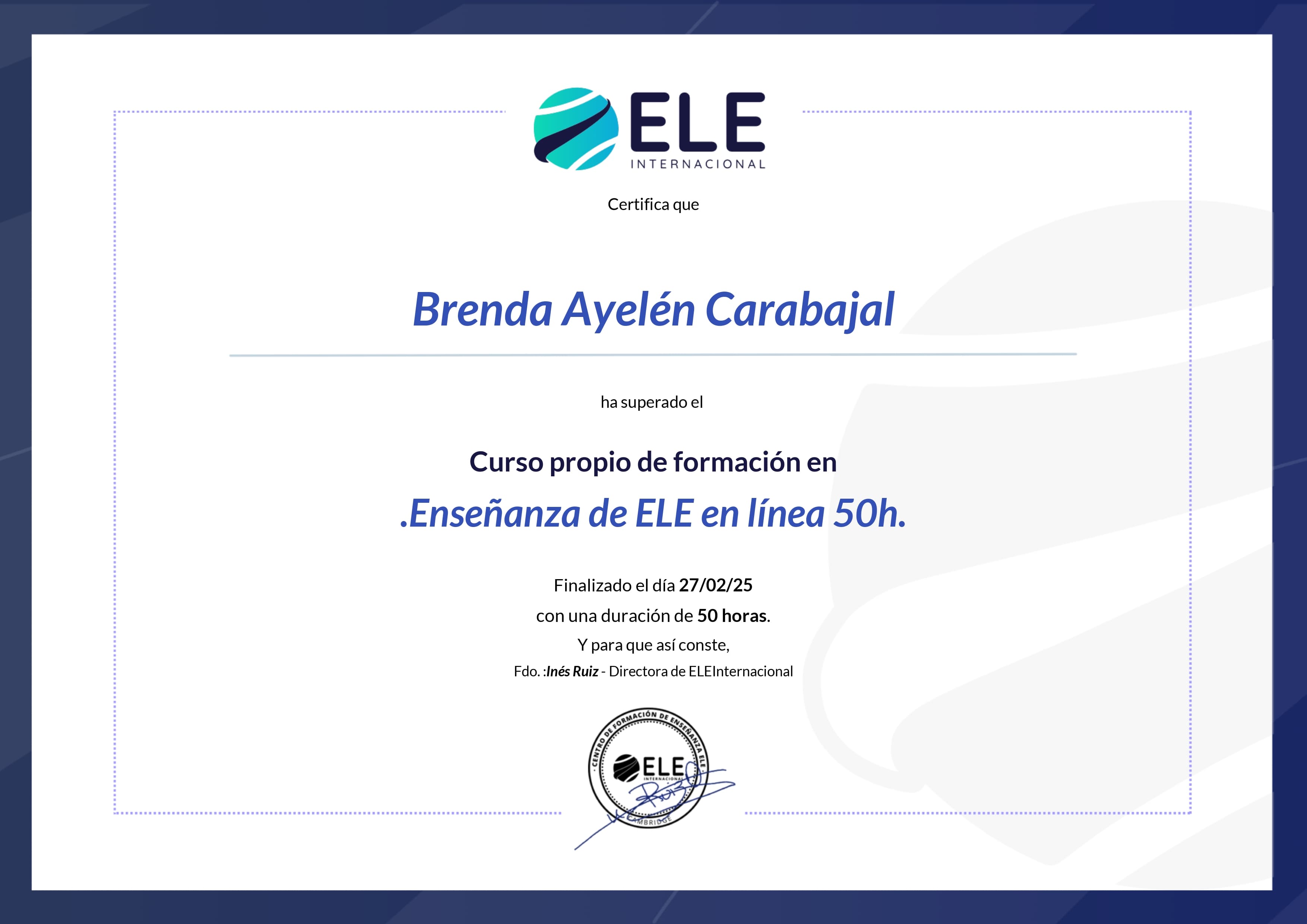 ELE INTERNACIONAL